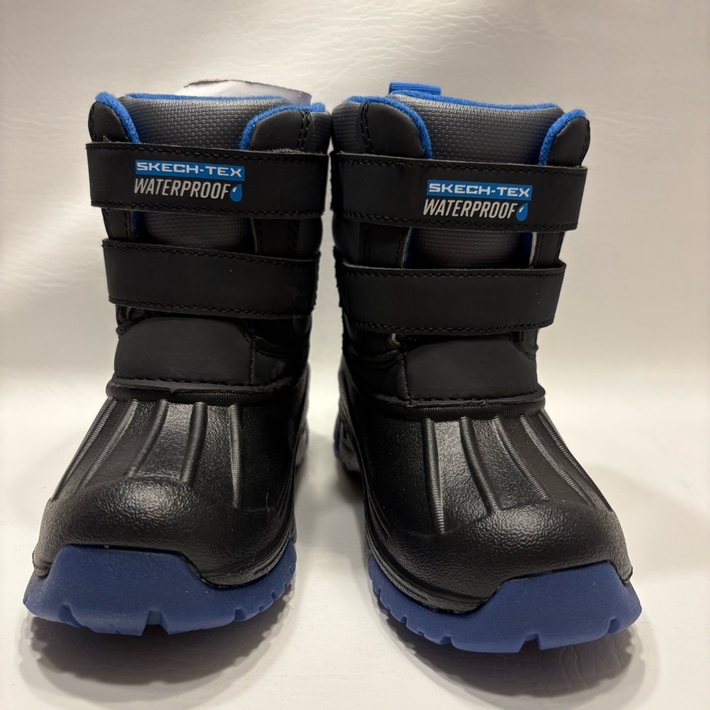 Skechers Kids Snow Slopes HYDRO -BLITZ Boots Size 7 Toddlers